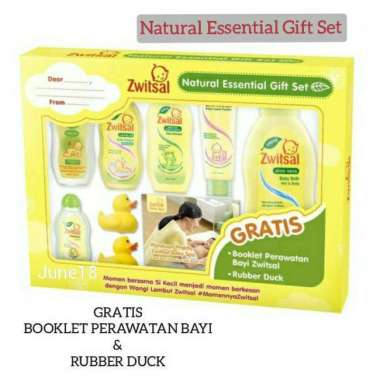 ZS ZWITSAL Gift Set Box - Paket Sabun Mandi - Kado Bayi - New Born .