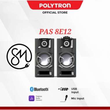 Speaker Aktif Polytron PAS 8E12 Active PAS8E12 Bluetooth