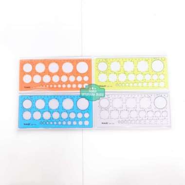 Penggaris Cetakan Lingkaran Butterfly ART 840 Mal Bulat - 1 Buah