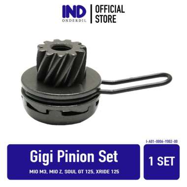 Gigi Pinion Set Mio M3 Z Soul GT 125 X-Ride 125 XRide Gear Kick Starter Stater Assy Comp Kick Driven
