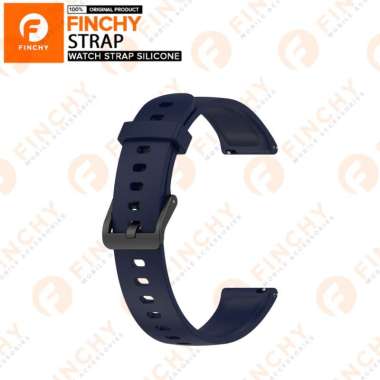 Finchy Silicone Strap for LG Watch Sport W280 Replacement Rubber Wristband Tali Smartwatch Navy