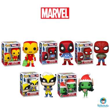 Funko Pop! Set Promotion Marvel : Holiday (5 items)