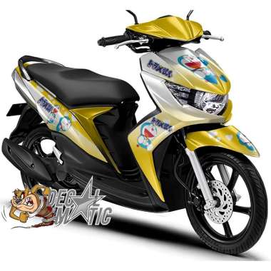 Decal Full Body Mio Soul GT 115 Full Body Decal Soul GT 125 Full Body Striping Mio Soul - Doraemon L