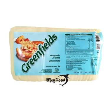 Keju Mozarella Greenfields 1 Kg | Mozarella Cheese Greenfields