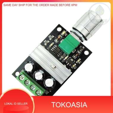 (Local Stock) 6V 12V 24V 28V 3A 80W DC Motor Speed Control PWM Adjustable Variable Speed Switch DC M