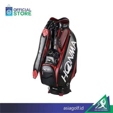 Cart Bag Golf Honma Beres Cb - 12201 | Golf | Tas Golf Black/Red