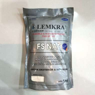 Lemkra FS Nat/Pengisi Rongga Nat Kramik @ 1 kg putih