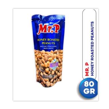 Mr.p Honey Roasted Peanuts 80 gr Kacang Madu