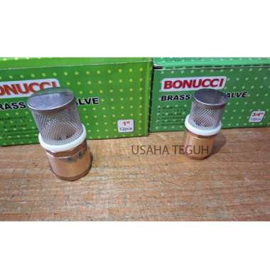 Foot Klep Kuningan / Foot Valve Bonucci 3/4"