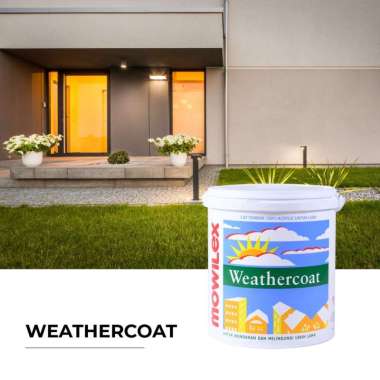 Mowilex Weathercoat Cat Tembok Eksterior [2.5 L] W0526 Lily White