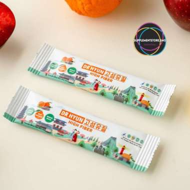 (ECER 1 SACHET) Dr Hyun Fiber Minuman Serat Korea Rasa Jeruk Jeju Orange Slimming Detox Diet Pelangs