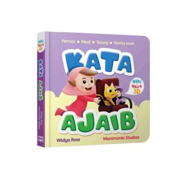 NABIL NAURA 3D: KATA AJAIB (BOARDBOOK)