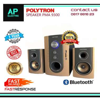 Speaker Aktif Multimedia POLYTRON PMA 9300 Bluetooth Multicolor