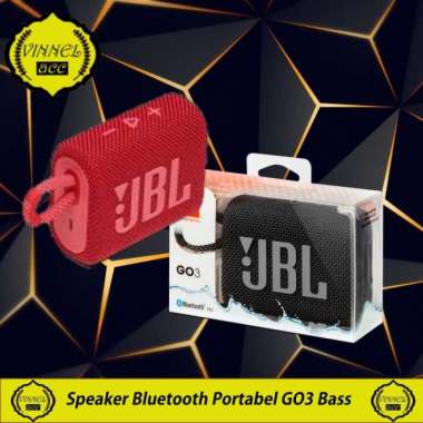 Speaker Bluetooth JBL GO3 Original Bass Multicolor
