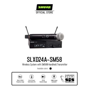 Shure SLXD24A/SM58 Wireless System with SM58 Handheld Transmitter
