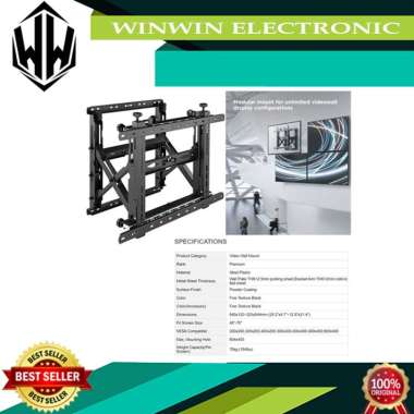 Bracket TV Video Wall/Videotron Braket LED Tv Tilt 45"-75" BRACKET TV