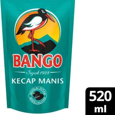 KECAP BANGO 520ml / Kecap Hitam Bango / Kecap Manis Bango