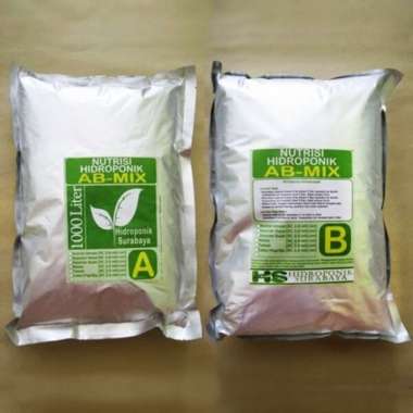Pupuk Hidroponik AB Mix Surabaya Nutrisi Sayur Sayuran Daun 5 Liter 5L