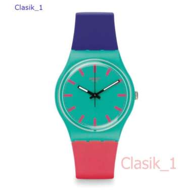 Original 100%!! SWATCH GG215 - Jam Tangan Wanita - Shunbukin - Hijau Garansi Resmi 2 tahun