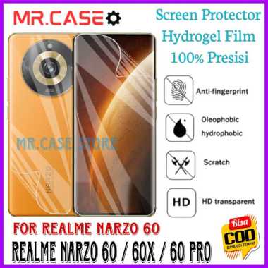 ANTIGORES HYDROGEL CLEAR/BENING REALME NARZO 60 / NARZO 60X / NARZO 60 PRO SCREEN PROTECTOR HP Mr ca