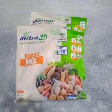 Mitraku Bakso ikan Mix 250 gram