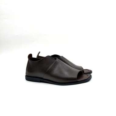 M&T Sandal Wanita Vintage Cow Leather 38 Coklat