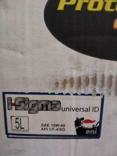 Oli Mobil Diesel bus truck genset ENI i-Sigma Universal, 15W-40 1 Dus (4x5 Liter)