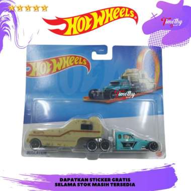 Hot Wheels Track Stars Bugcation Hijau Cream Diecast