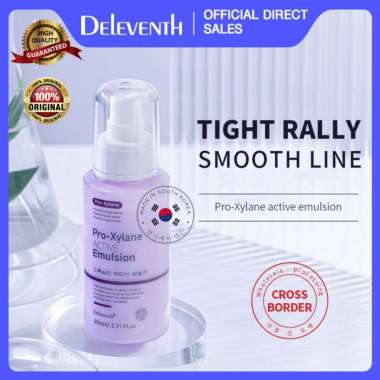 ORI KOREA DELeventh Pro-Xylane Emulsion 80ml/Esens Lotion Perbaikan Wajah/Pelembab Wajah Anti Kerut 