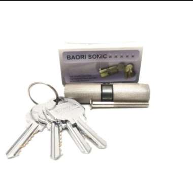 Double Cylinder Silinder Anak Kunci Knob Pintu Besar Baori Sonic