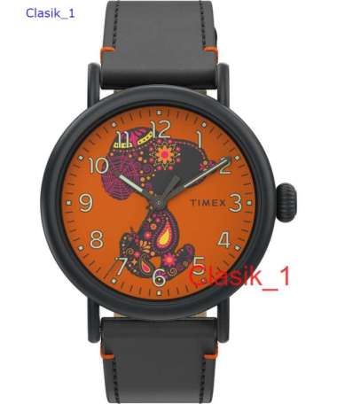 Original 100%!! Jam TIMEX TW2V60800 Peanuts Snoopy DiadelosMuertos