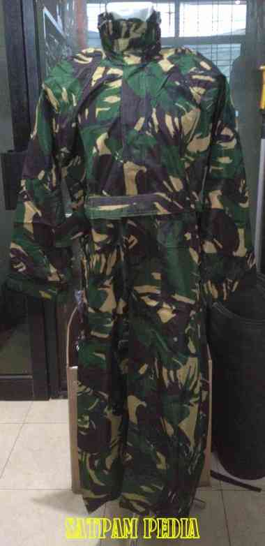 Jas Hujan Jatah Jubah Loreng - Jas Hujan Jatah Daster Loreng