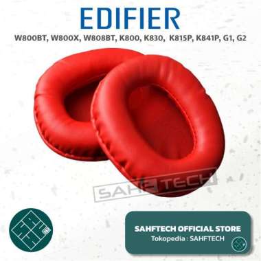 Earpad Earcup Pad Cup Foam Bantalan Busa Edifier W800BT W800X W808BT Merah