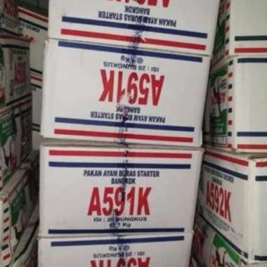 Voer Pakan Makanan Ayam 591 594 591K 594K 1 dus 20 kg 20kg 20000 gram - 594 K 591 K