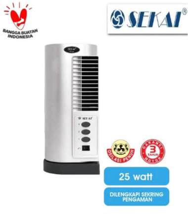 SEKAI Kipas Angin Berdiri TWF 301 Tower Fan 25 Watt Kipas Angin Meja
