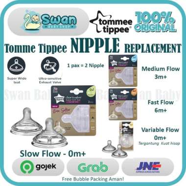 Tommee Tippee Nipple / Dot Tommee Tippee Vari FLow Multicolor
