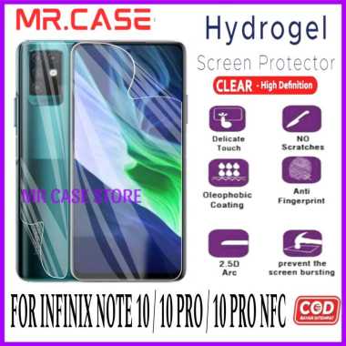 ANTIGORES HYDROGEL CLEAR / BENING INFINIX NOTE 10 / 10 PRO / 10 PRO NFC SCREEN PROTECTOR TPU FILM Mr