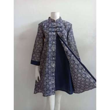 TUNIK KOIN MADHANI GARUTAN 01 JUMBO LD 120 LD 125 LD 130 LD 135 LD 140 | DRESS BATIK WANITA LD 125 D
