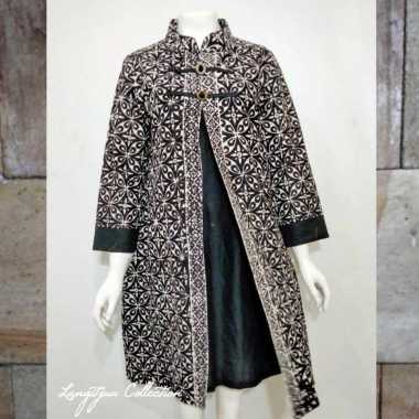 TUNIK KOIN MADHANI GARUTAN 01 JUMBO LD 120 LD 125 LD 130 LD 135 LD 140 | DRESS BATIK WANITA LD 125 H