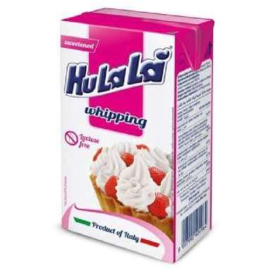 HULALA WHIPPING CREAM NON DAIRY 500ML, WHIPPING CAIR COCOK U/ MAKANAN/