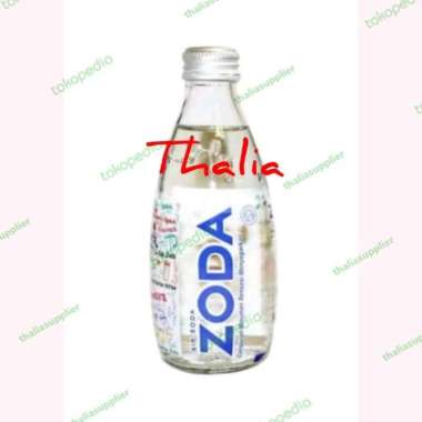 ZODA AIR SODA 250ML KEMASAN BOTOL BELING, CAMPURAN MINUMAN BERSODA