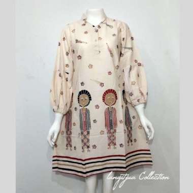DRESS ASOKA TUNIK BATIK BUSUI FRIENDLY XXXL Putri Konde