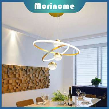 Lampu Gantung Kristal Minimalis 3 W 3 Warna