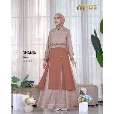 Ghania Dress Ninos Design BEIGE