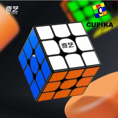 Rubik 3x3 Qiyi Qimeng TILED BLACKBASE V3 Stickerless Original
