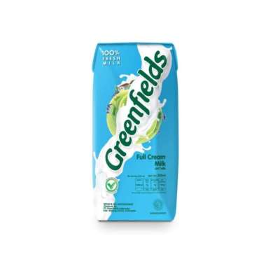 Promo Harga Greenfields UHT Full Cream 200 ml - Blibli