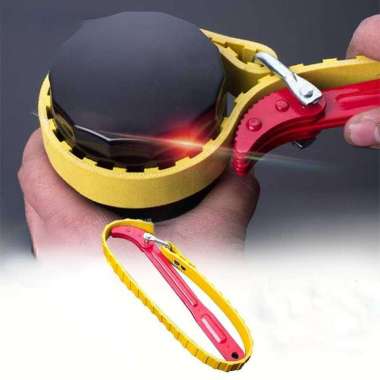 Toya Alat Pembuka Pipa Filter Belt Wrench Puller Strap Opener 8 Inch SR-1149 Botol Kecil Jualan Minu