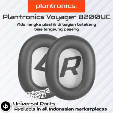 Bantalan Busa Plantronics Voyager 8200UC Earcup Ear Pad Cup Cushion Grey