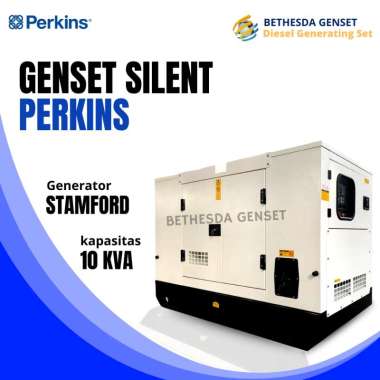 Genset 10 Kva Perkins 8 Kw 3 Phase Genset Silent stamford