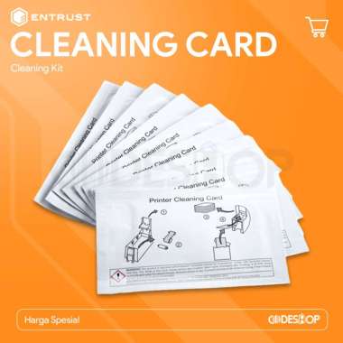 Cleaning Card Printer Entrust Sigma EM1 EM2 DS2 DS3 Pembersih 10pcs